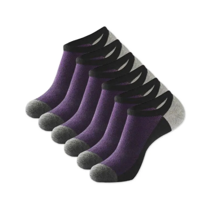 6 Pack Invisible Socks For Men