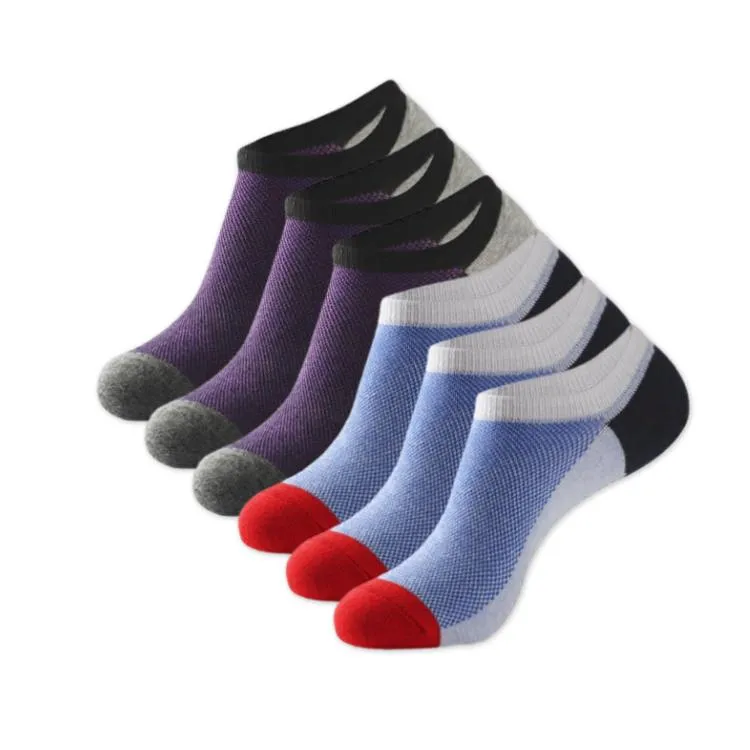 6 Pack Invisible Socks For Men