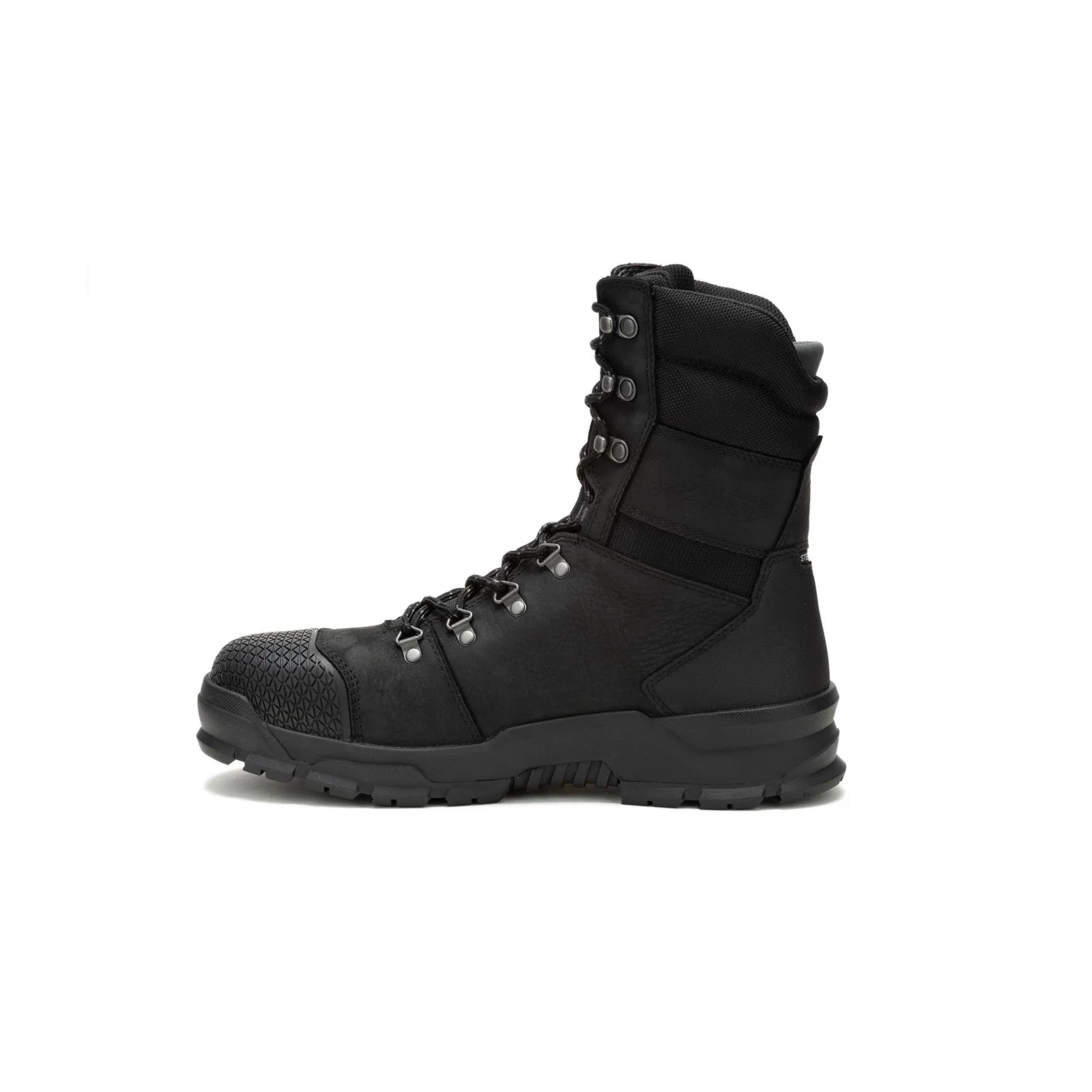 Accomplice Men's 8 X Steel-Toe Work Boots Wp Black