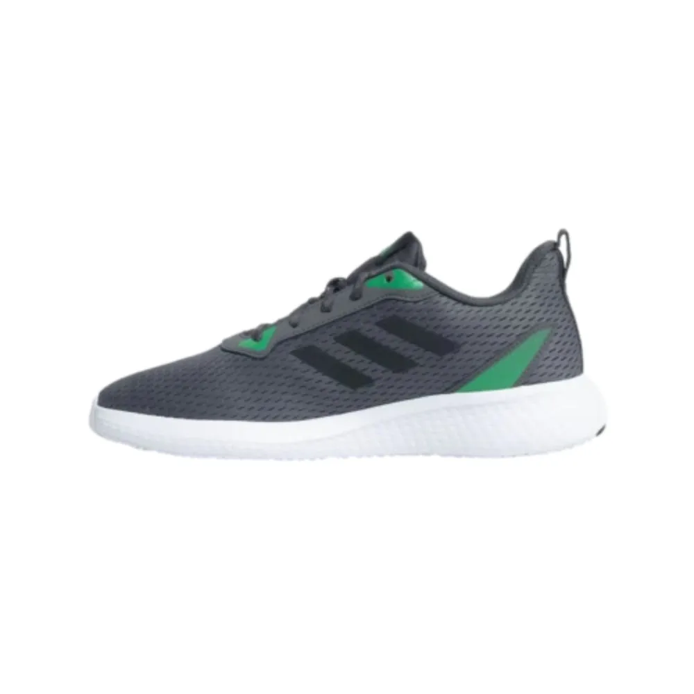 Adidas Men's Adi Accelate Running Shoe (Grey Six/Core Black/Green)