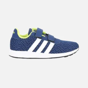 ADIDAS  Velcro Kids Running Shoes (7-12 Year)-Blue