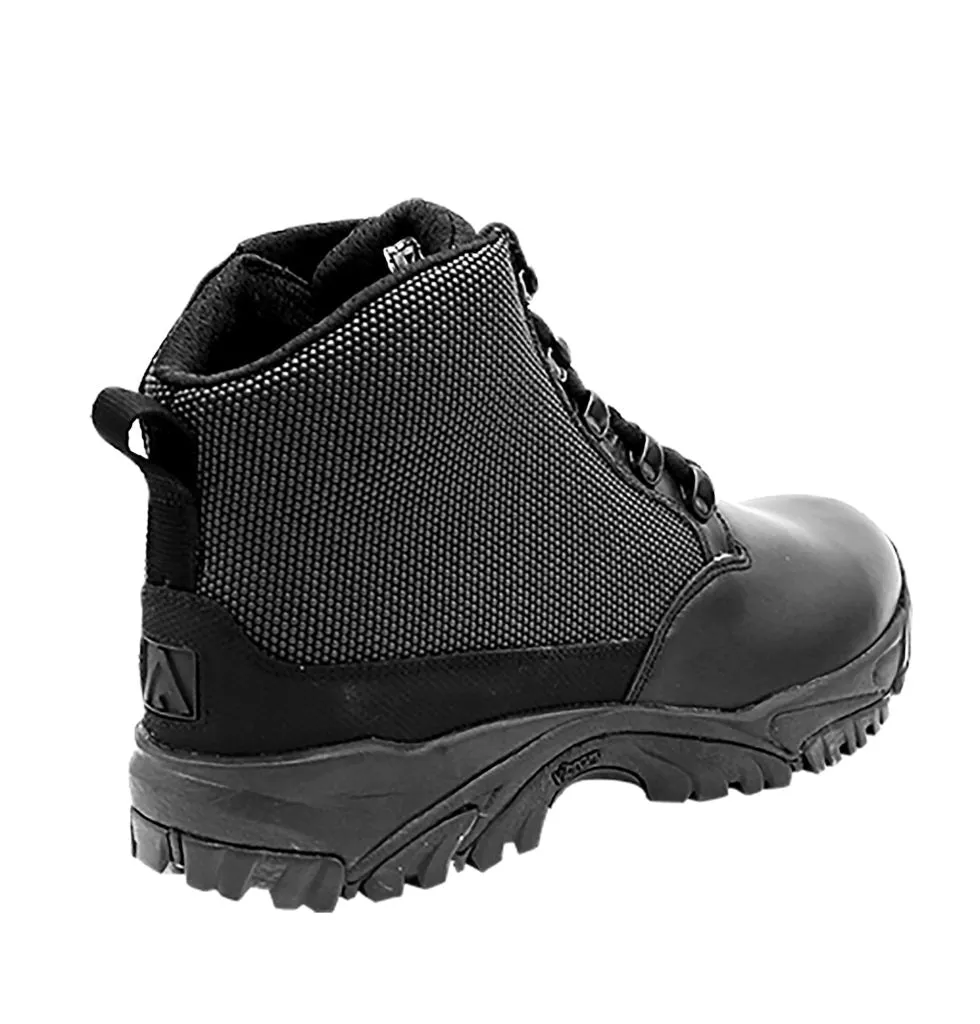 ALTAI Black Tactical Waterproof Side Zip 6" Boots (MFT100-ZS)