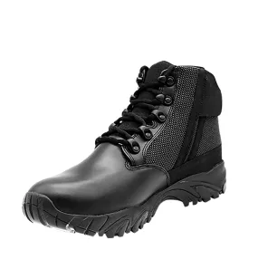 ALTAI Black Tactical Waterproof Side Zip 6" Boots (MFT100-ZS)