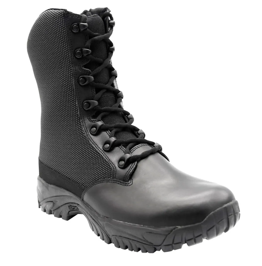 ALTAI Black Tactical Waterproof Side Zip 8" Boots (MFT100-Z)