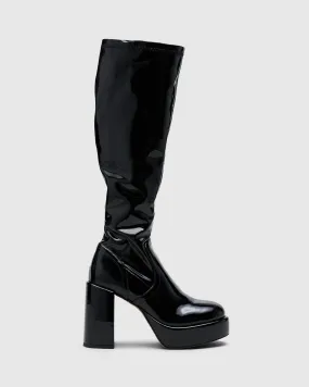 Barbie Boot Black Patent