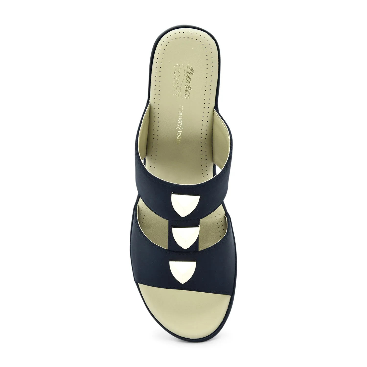 Bata Low-Heel Wedge Sandal for Women