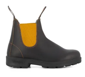 Blundstone 1919 Dark Brown/Mustard Leather Boots