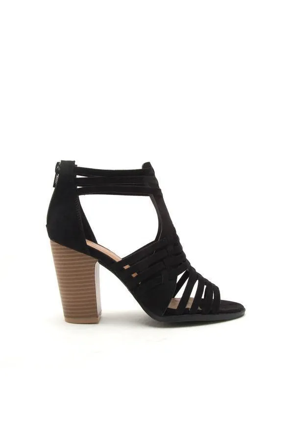 Cadence Strappy High Heeled Sandal