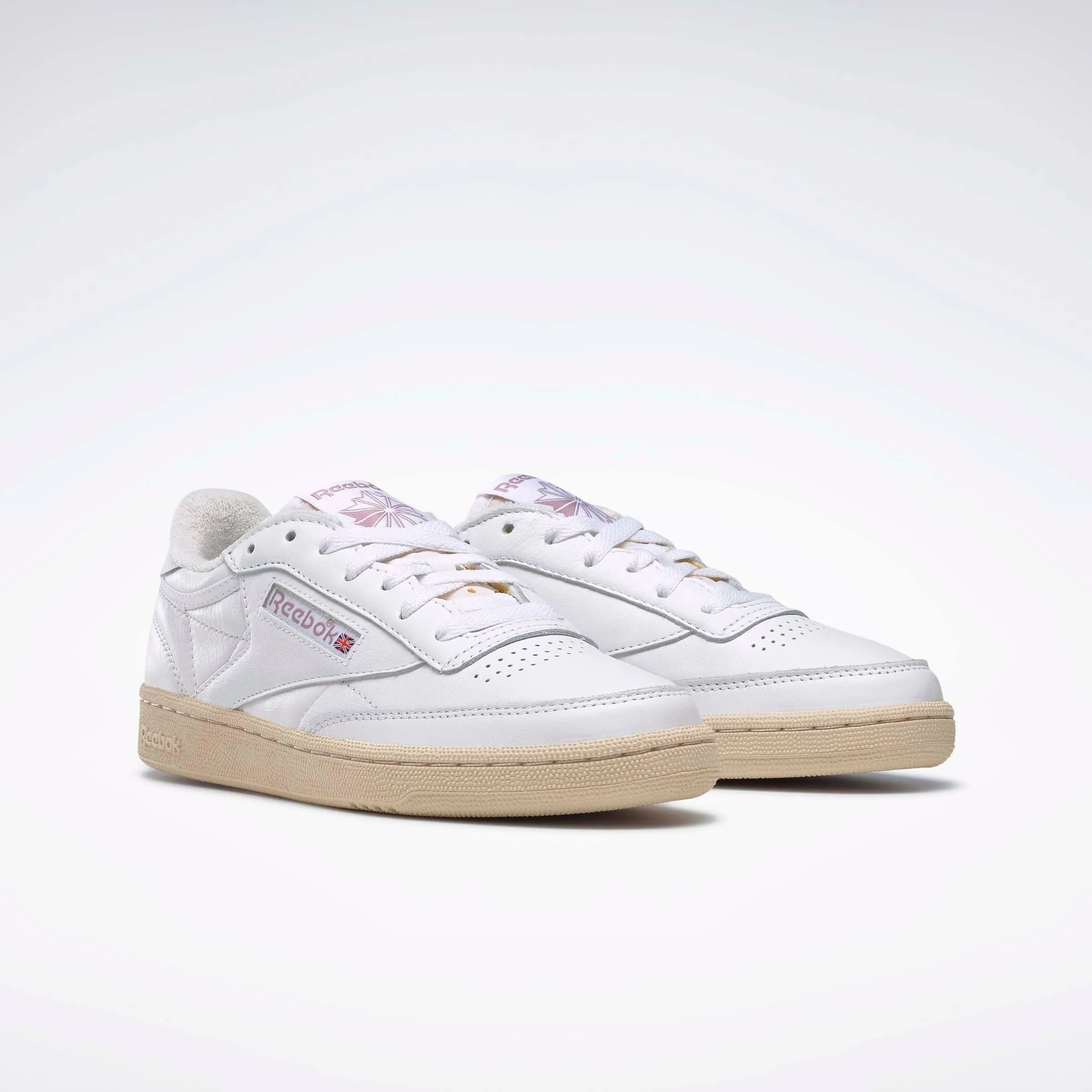 Club C 85 Vintage Women's Shoes White/Chalk/Infused Lilac