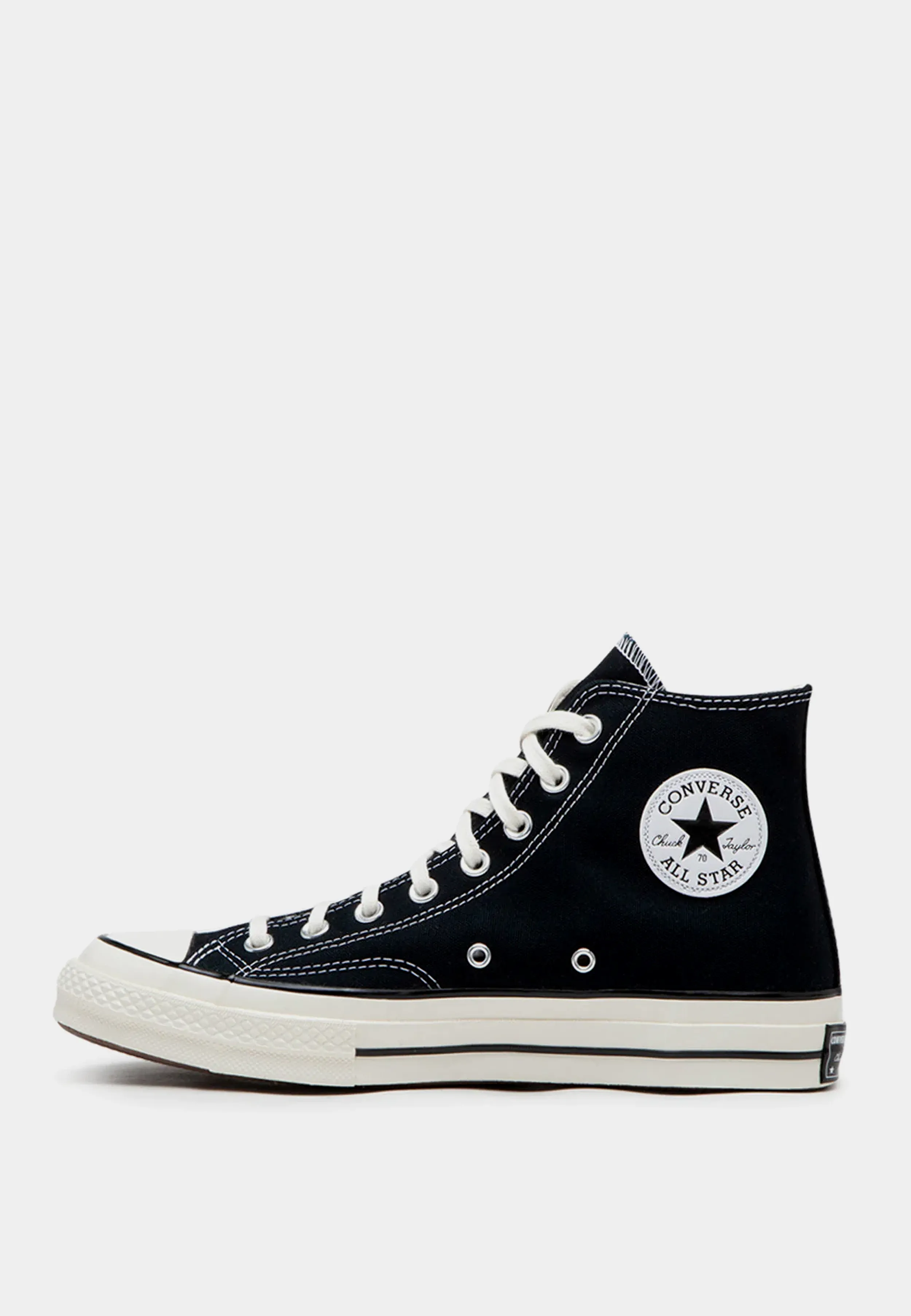 Converse Chuck 70 Hi Black -Black Egret