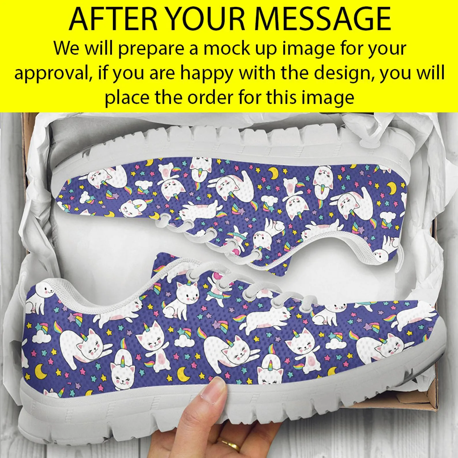 Custom Shoes Design Your Own Printed Sneakers Running Shoes Best Custom Gifts Clothing for Womens Mens Kids Adults