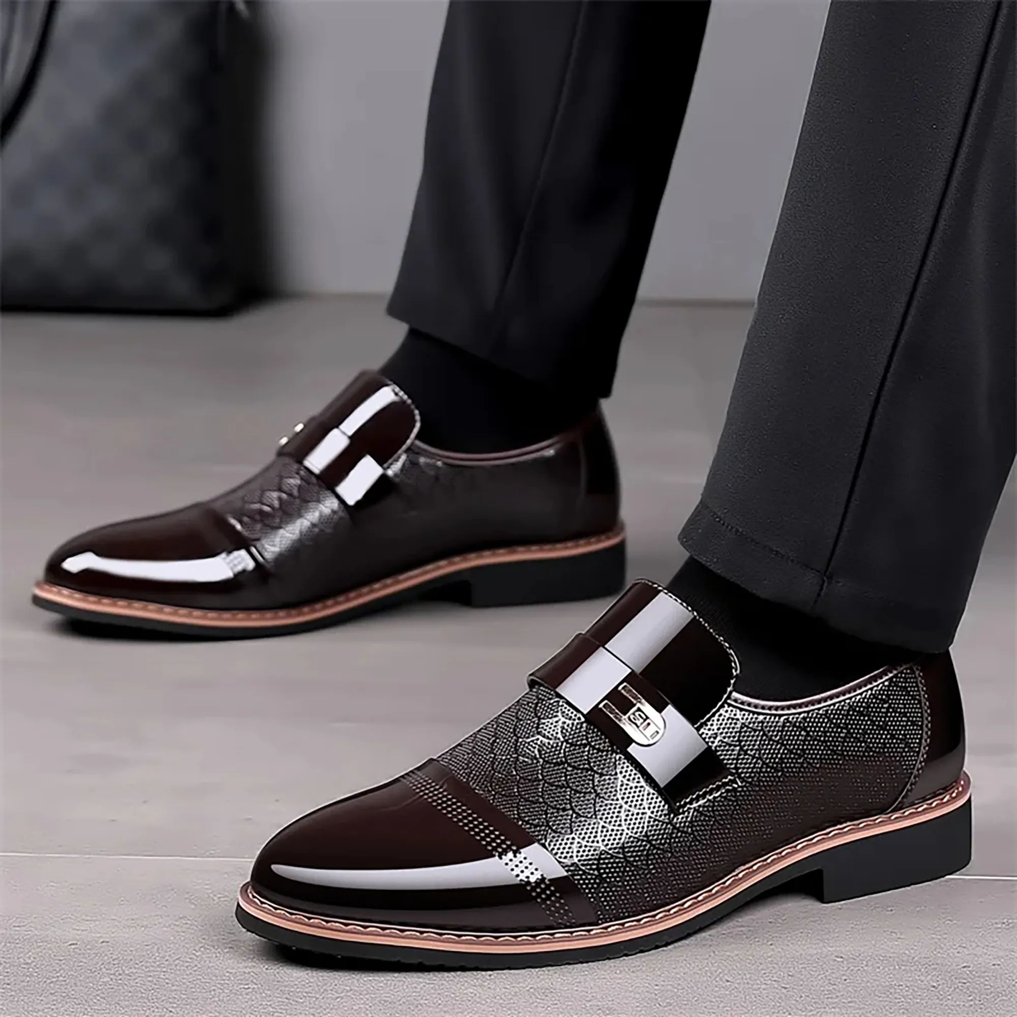 Elegant Slip-On Men’s Office Shoes