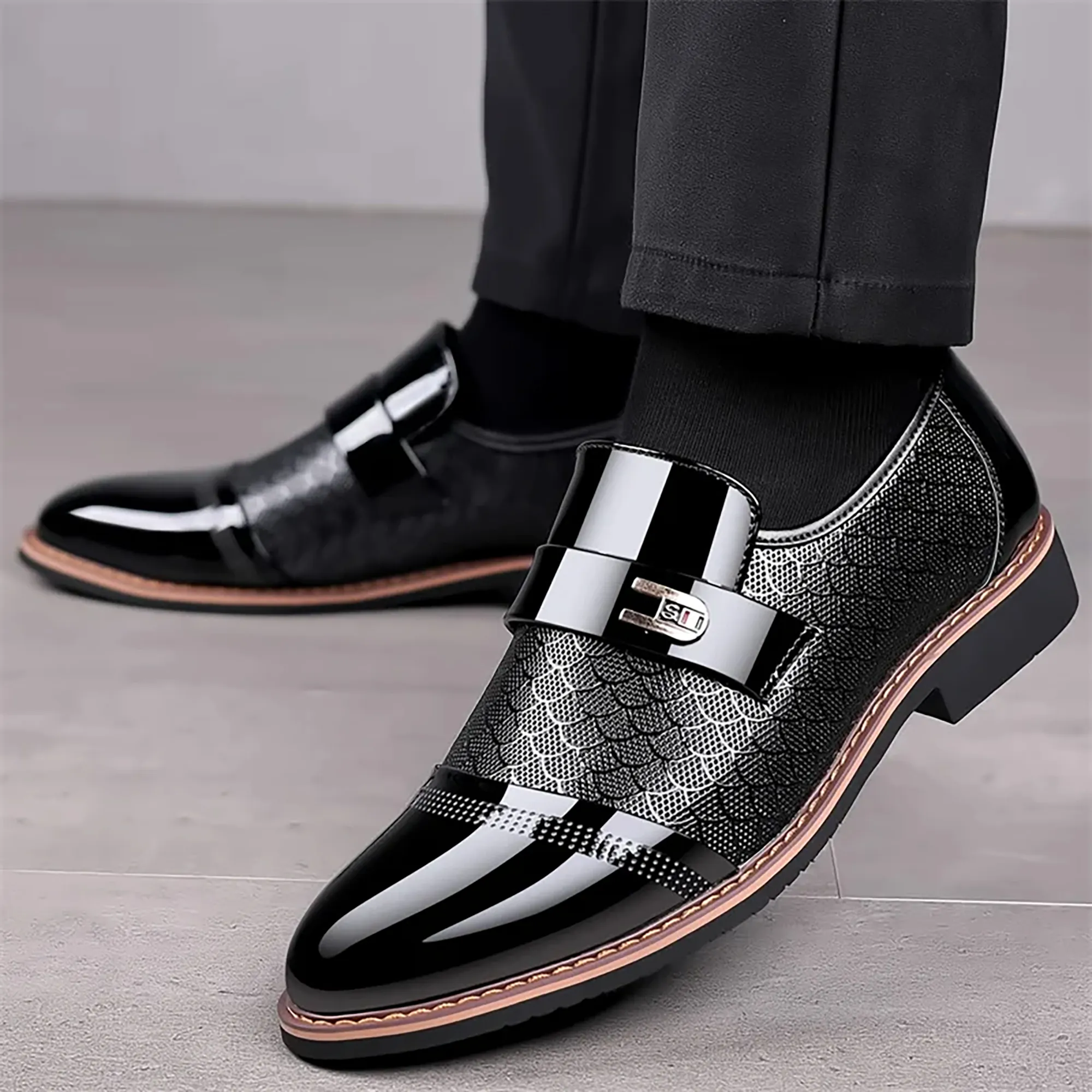 Elegant Slip-On Men’s Office Shoes