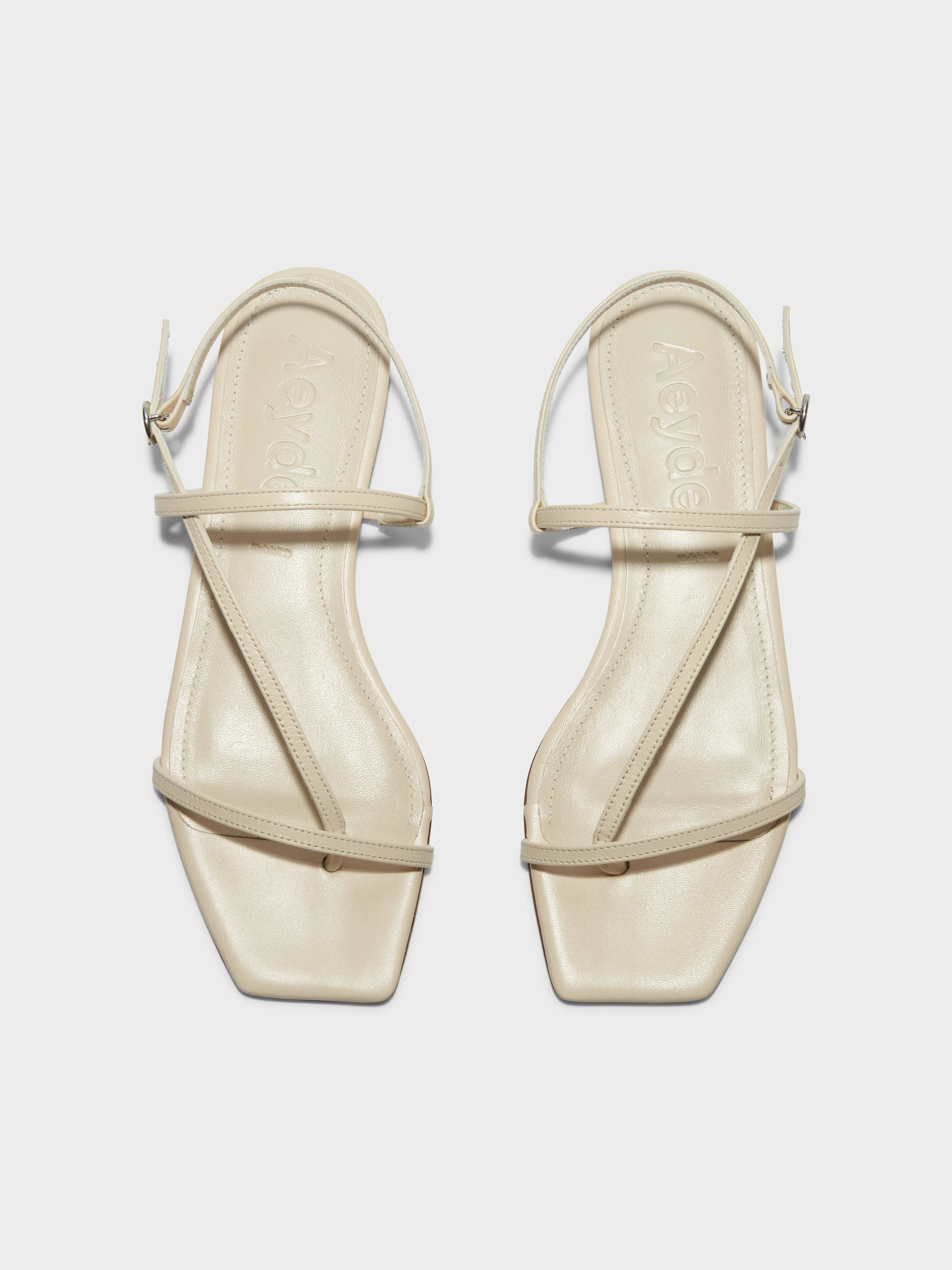 Ella Leather Toe-Post Sandals