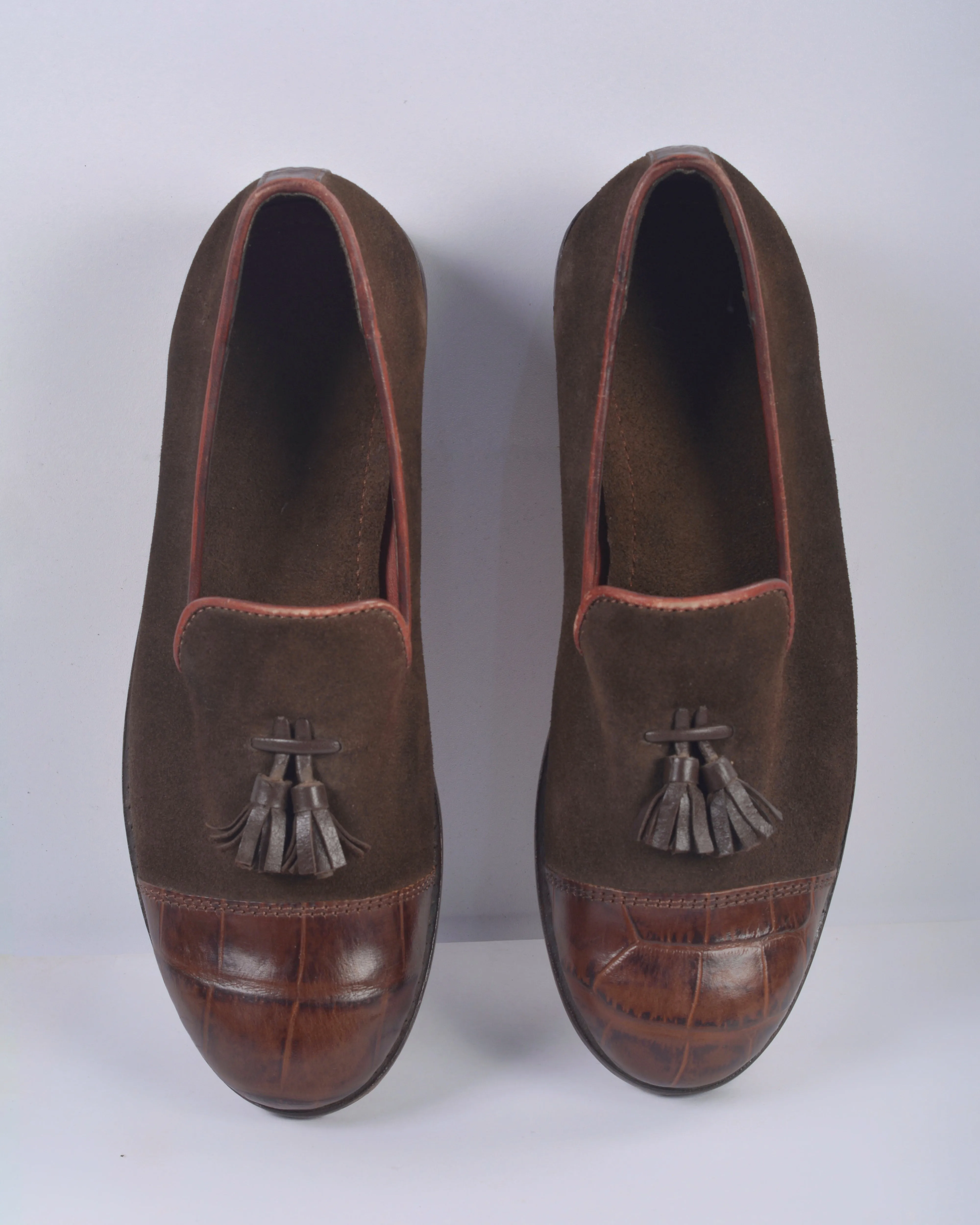 Footprint TASSEL LOAFERS BROWN