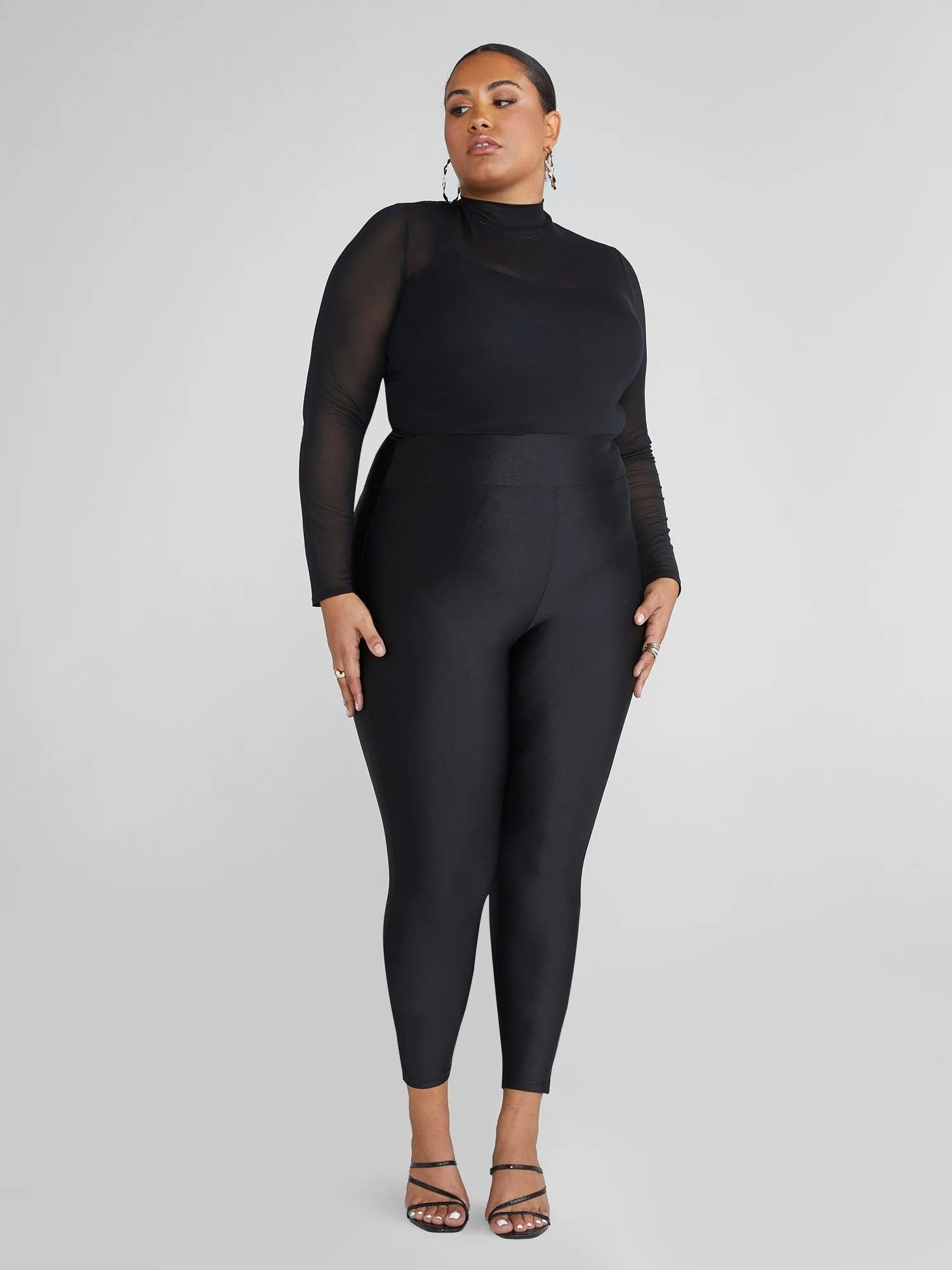 Jordana High Rise Shine Leggings