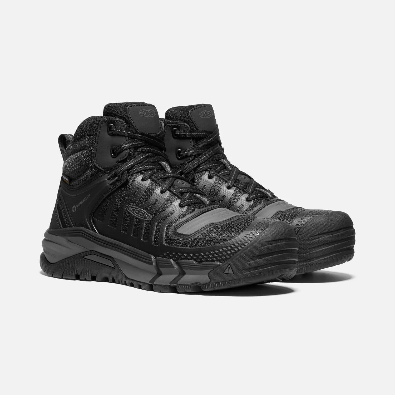 Keen Kansas City Carbon-Toe Work Boot Waterproof Black Keen