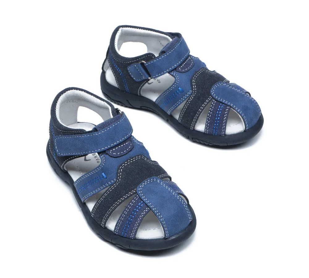 Kids Hook And Loop Roma Easy Walk Sandals