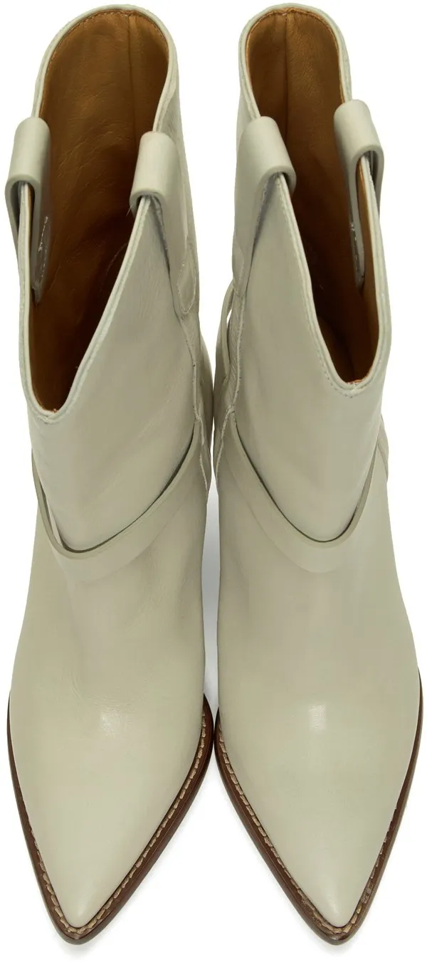 'Lamsy' Boots - Yellow/Tan, White, Black, Red