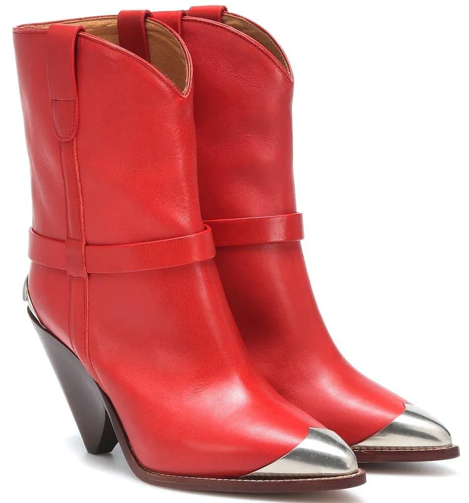 'Lamsy' Boots - Yellow/Tan, White, Black, Red