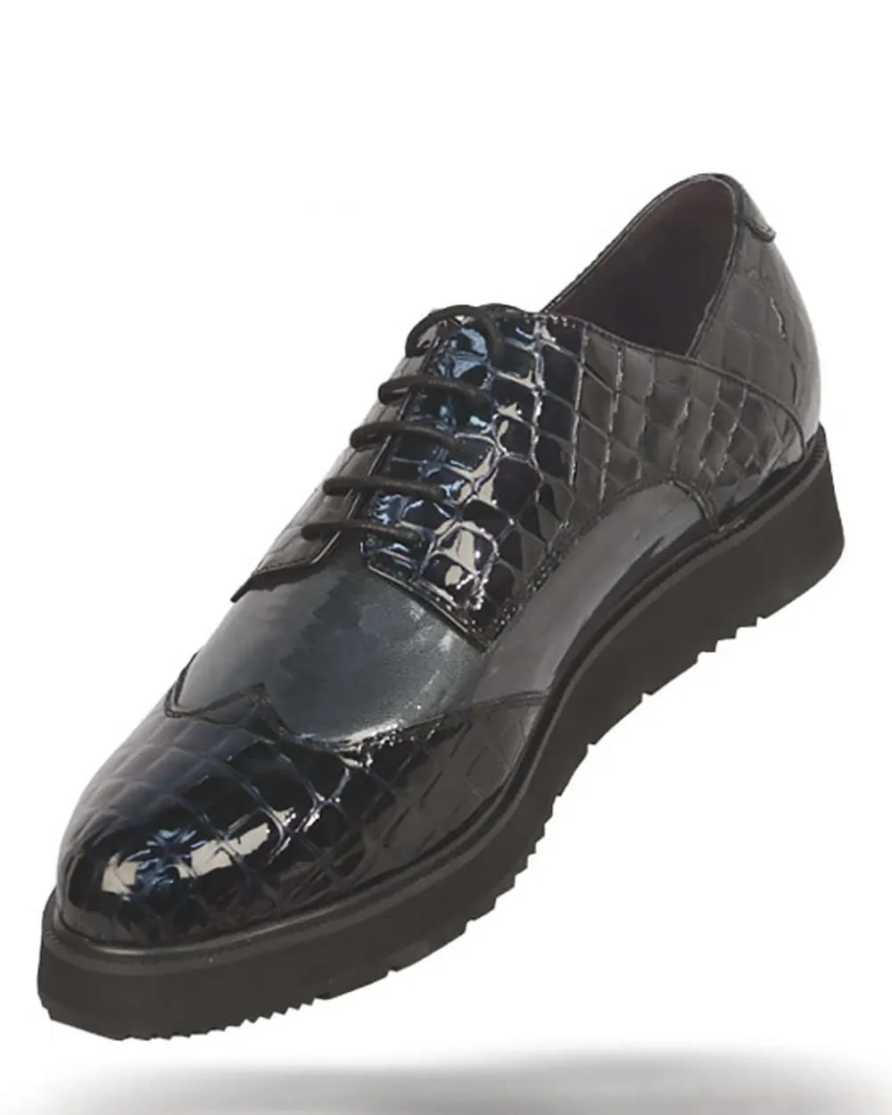 Men's Leather Shoes - Roma Gray