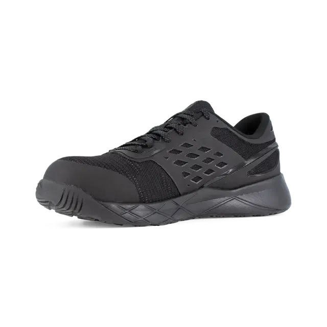 Nanoflex Tr Composite-Toe Athletic Work Shoe Black