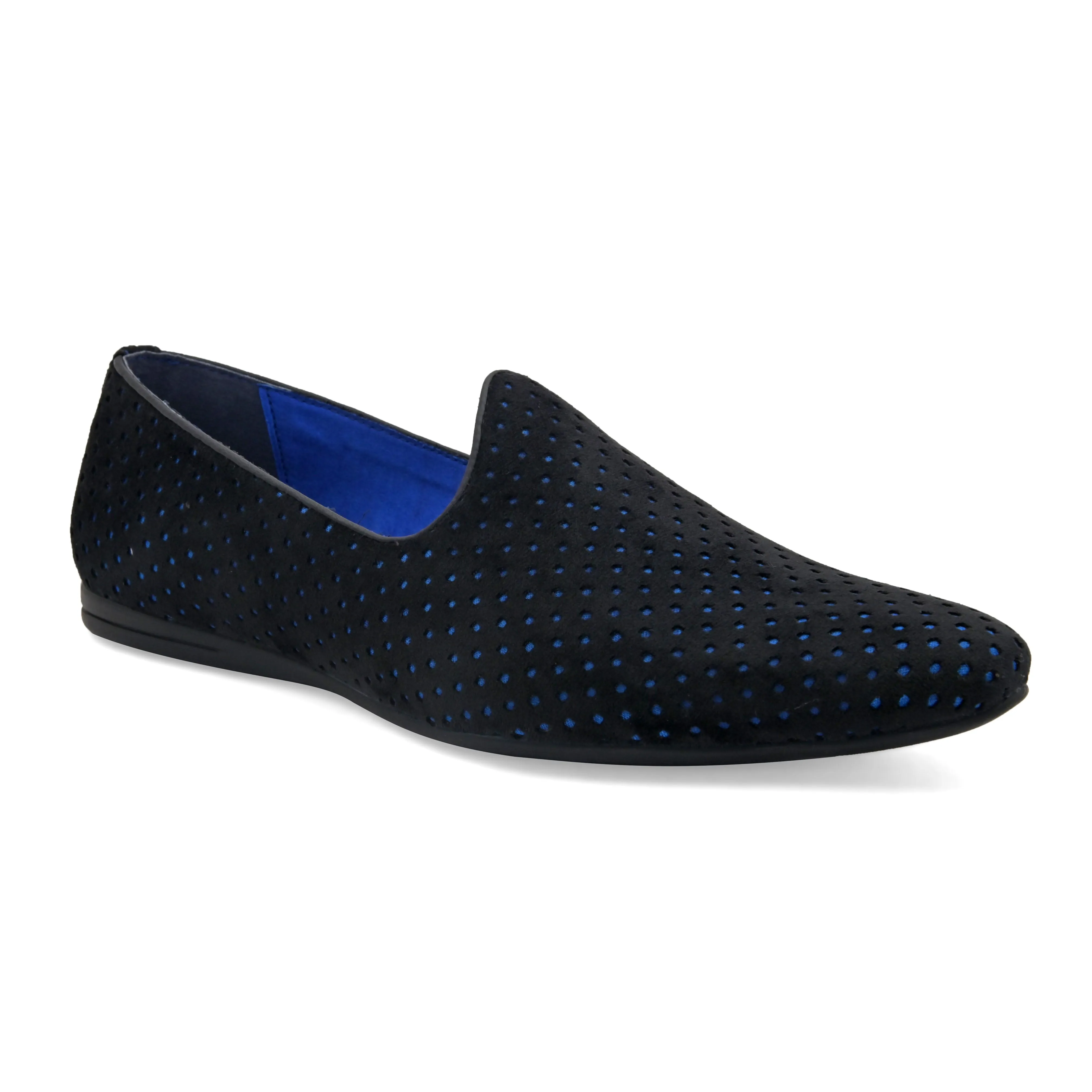 Ophelia Black-Blue Loafers