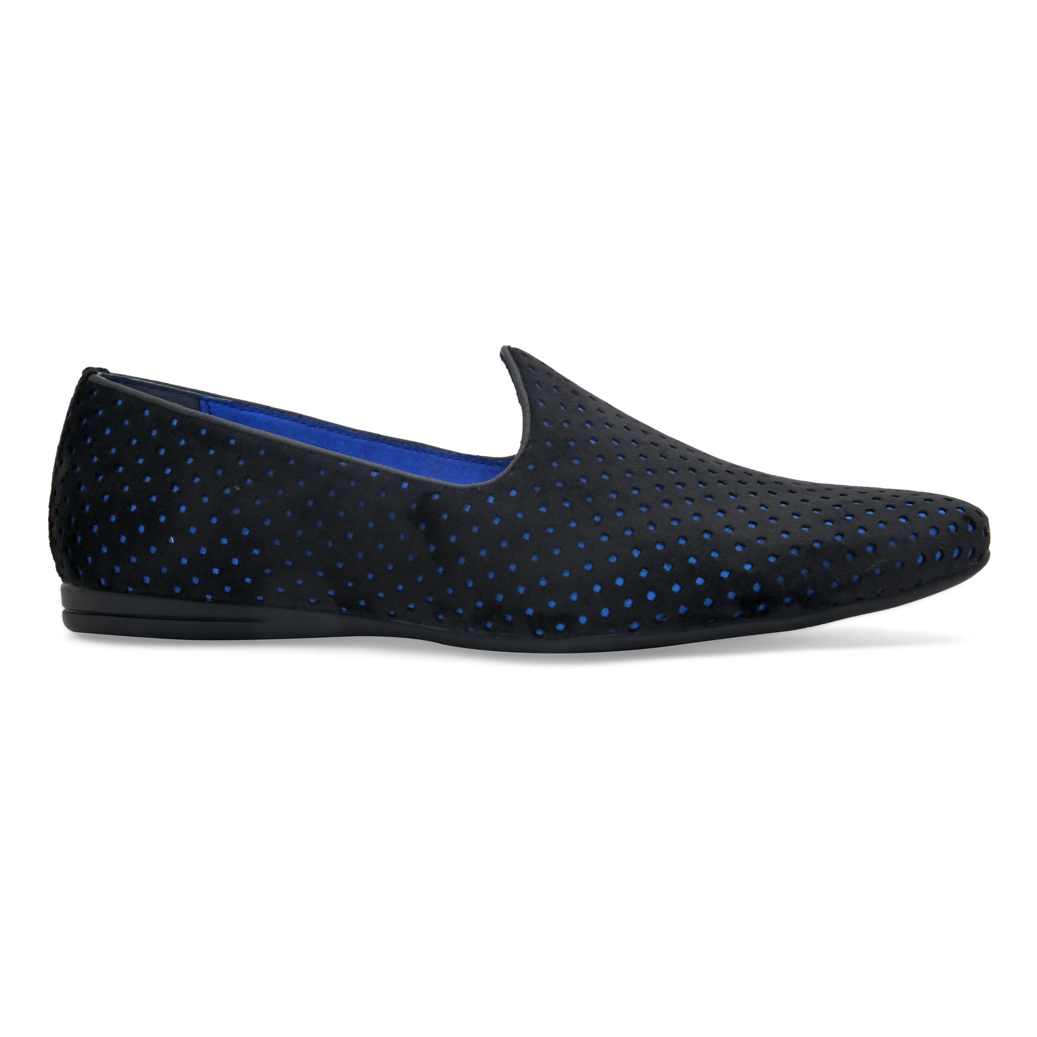 Ophelia Black-Blue Loafers