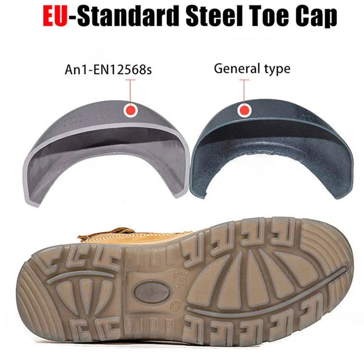 Outdoor Puncture Resistant Men's Safety Shoes