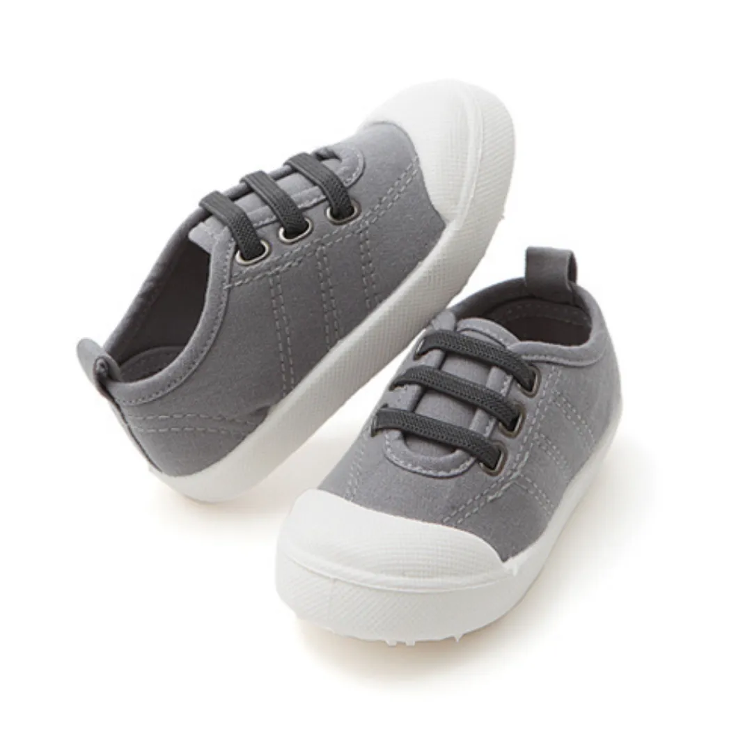 Ozkiz Grey 'Cushiony' Slip-On Shoes (Size 130-160)