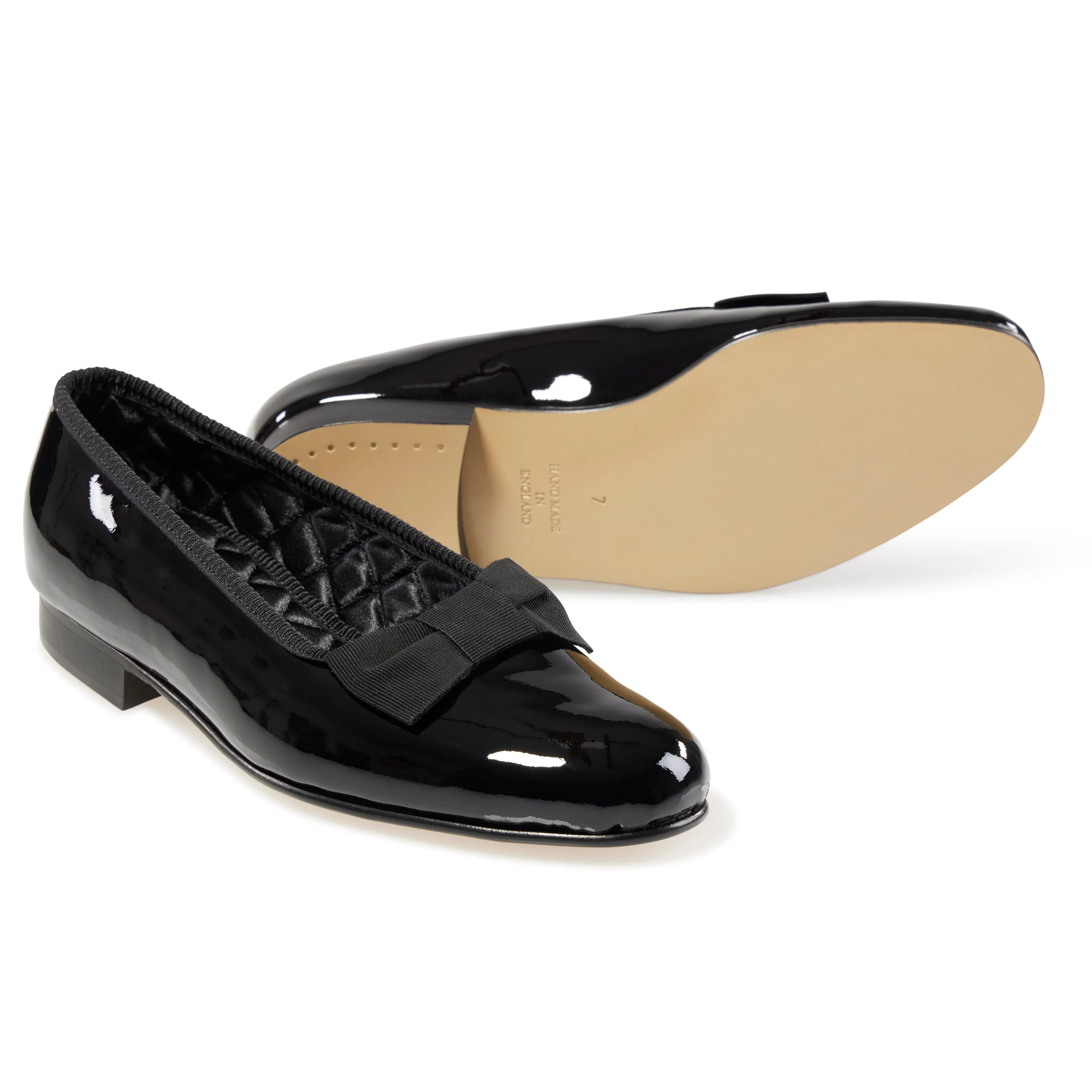 Patent Leather Opera Pump