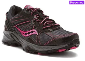 SAUCONY Women's Grid •Excursion TR7• Black/Pink Trail Running - Preowned