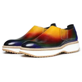 Slip On Sneakers- Multicolor