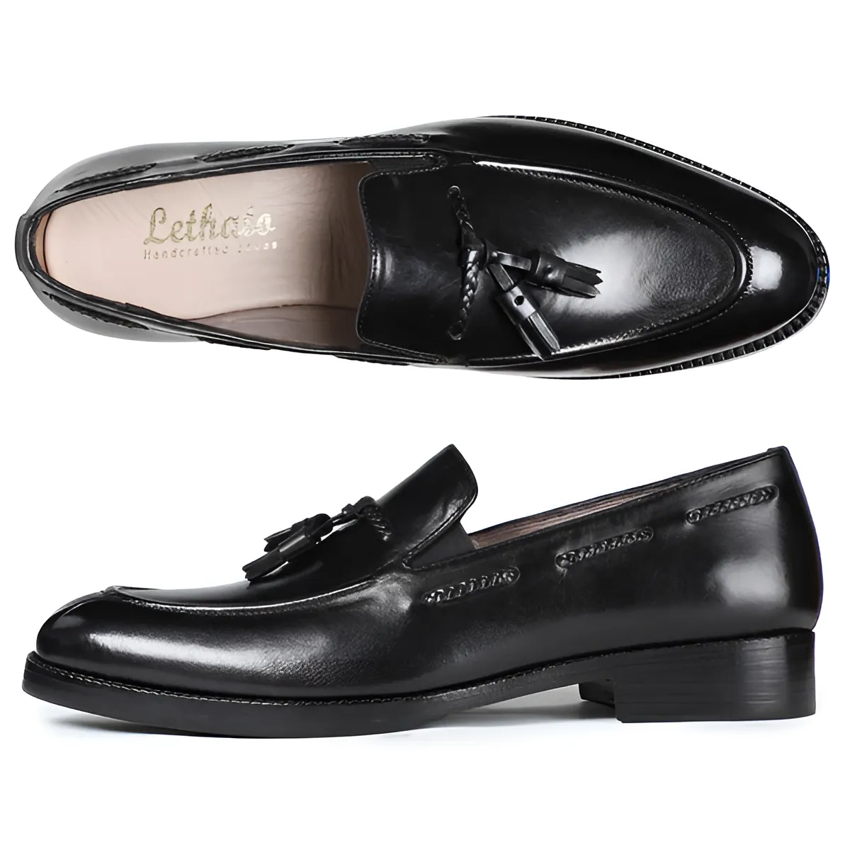 Tassel Loafers - Black