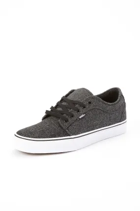 Vans Guys Black with White Chukka Low Shoes