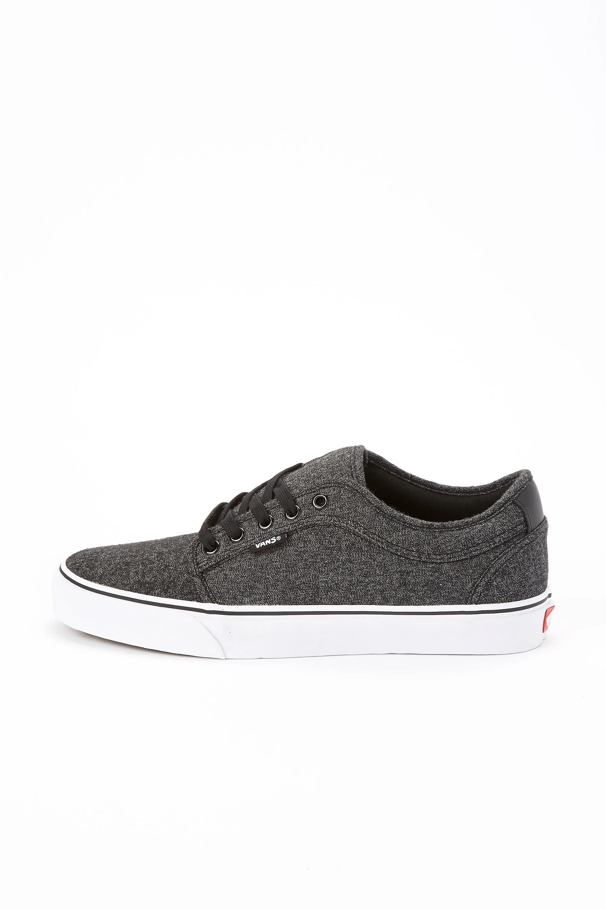 Vans Guys Black with White Chukka Low Shoes