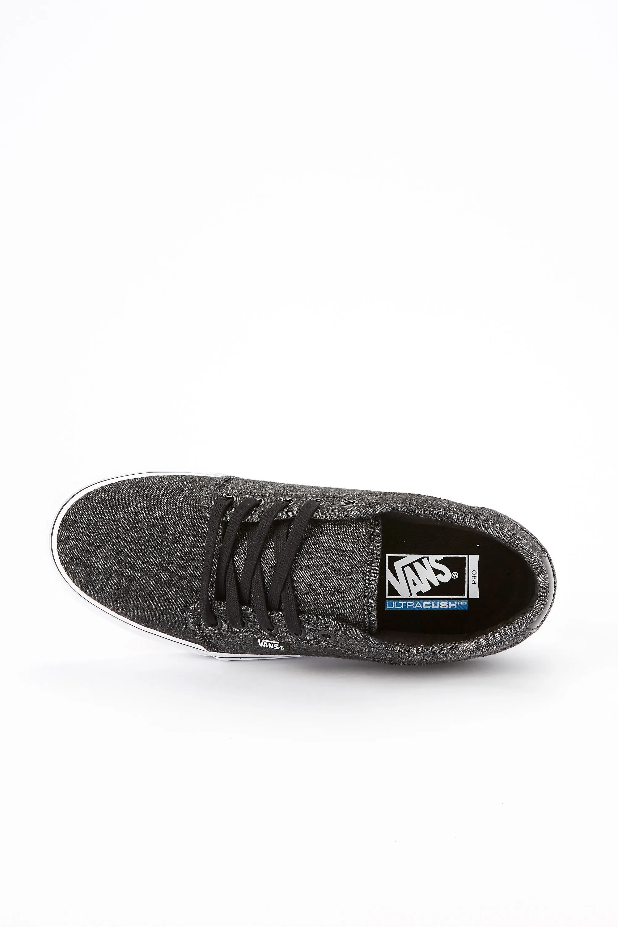 Vans Guys Black with White Chukka Low Shoes