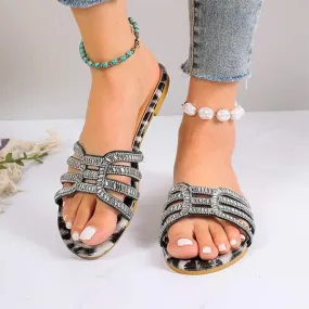 Women's Bohemian Roman Sandals 77045823C